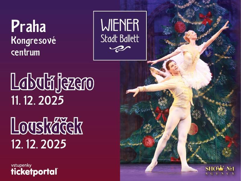 6LABUTÍ JEZERO a LOUSKÁČEK - Wiener Stadtballett